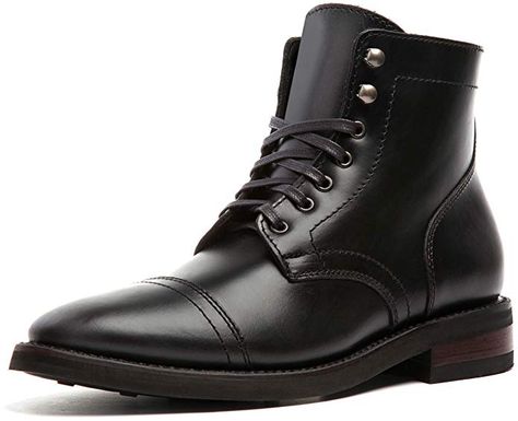 Minimalist Boots, Captain Cap, Mens Waterproof Boots, Thursday Boot Company, Mens Lace Up Boots, Affiliate Amazon, Thursday Boots, Leather Boots Black, Cheap Boots