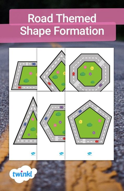 This handy set of road themed 2D shapes is a brilliant resource that you can use to support your students' pencil control and shape formation - it's especially useful as part of a transport theme! Sign up to Twinkl to download and find thousands more teaching resources.   #transport #shapes #2dshapes #teaching #teacher #teach #teachingresources #twinkl #twinklresources #display #classroominspiration #eyfs #earlyyears #eyfsteacher #eyfsideas #homeeducator 2d Shape Activities Eyfs, Shape Activities Eyfs, 2d Shape Activities, 2d Shapes Activities, Shape Activities, Pencil Control, Teaching Resources Primary, Key Stage 1, 2d Shapes