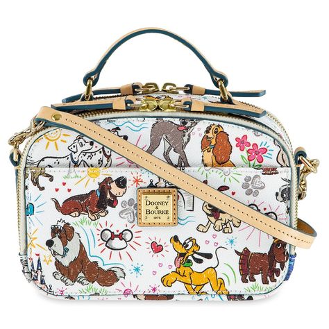 Disney Bags And Purses, Dogs Sketch, Sketch Disney, Disney Bags Backpacks, Dog Paw Prints, Disney Purse, Dooney And Bourke Disney, Disney Dooney, Disney Bags