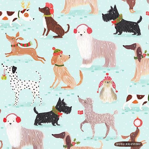 This year the „dog days“ of summer really live up to their name! It is so hot here in northern Germany that I actually long for dog days of winter! Stay cool, everyone! #illustration #artlicensing #gouache #surfacepattern #dogs #dogdaysofsummer #tabularosi Northern Germany, Dog Illustrations, Dog Days Of Summer, Christmas Collage, Winter Illustration, 강아지 그림, Dog Illustration, Winter Dog, Art Licensing