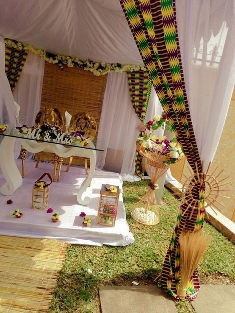 African Inspired Wedding Decor, Ruracio Decor Ideas, African Wedding Theme Decoration, African Traditional Wedding Decoration, African Themed Wedding, Art Deco Wedding Centerpieces, African Wedding Theme, African Inspired Wedding, Rose Quartz Wedding