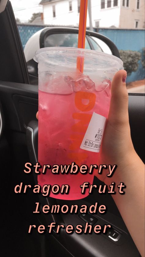 How To Make A Dunkin Refresher, Dunkin Sweet Drinks, Dunkin Donuts Drinks To Try No Coffee, Dunkin Drinks To Try No Coffee, Dunkin Drinks Refreshers, Dunkin Refreshers Order, Dunkin Drink Orders Refreshers, Copycat Dunkin Refresher, Dunkin Donuts Refreshers Recipe