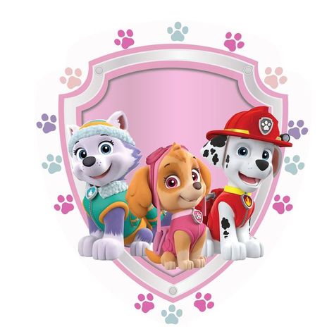 Paw Patrol Invitations Free Template Editable, Skye Paw Patrol Cake, Paw Patrol Birthday Party Cake, Skye Birthday Party, Paw Patrol Design, Sky Paw Patrol, Imprimibles Paw Patrol, Paw Patrol Party Decorations, Diy Cake Topper Birthday