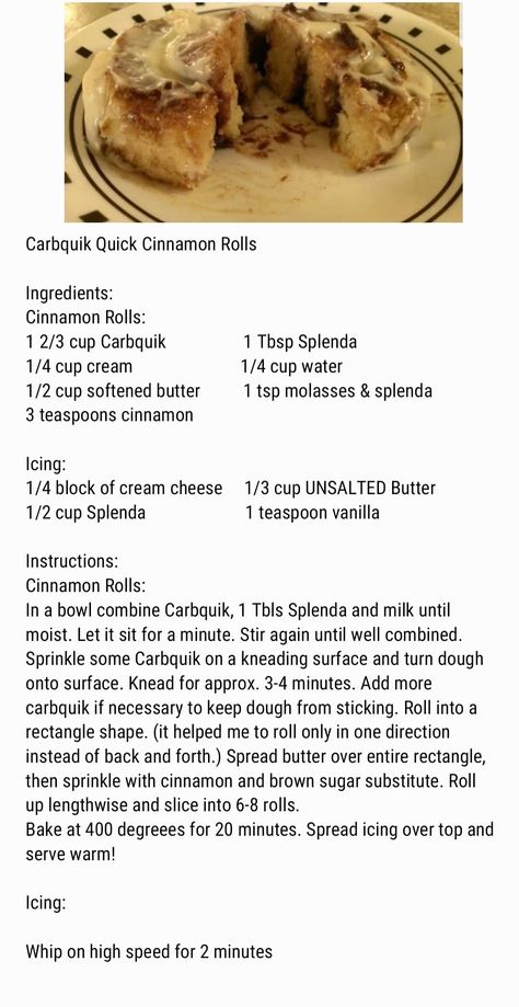 Carbquik Recipes Dessert, Recipes With Carbquik, Carbquik Desserts, Carbquick Cinnamon Rolls, Carbquick Recipes Keto, Carbquik Recipes Keto, Carbalose Recipes, Carb Quick Recipes, Brown Sugar Substitute