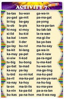 Teacher Fun Files: Remedial Reading in Filipino Unang Hakbang Sa Pagbasa Grade 1, Remedial Reading In Filipino, Tagalog Reading, Reading Comprehension Grade 1, Reading Practice Worksheets, 1st Grade Reading Worksheets, Remedial Reading, Filipino Words, Grade 1 Reading