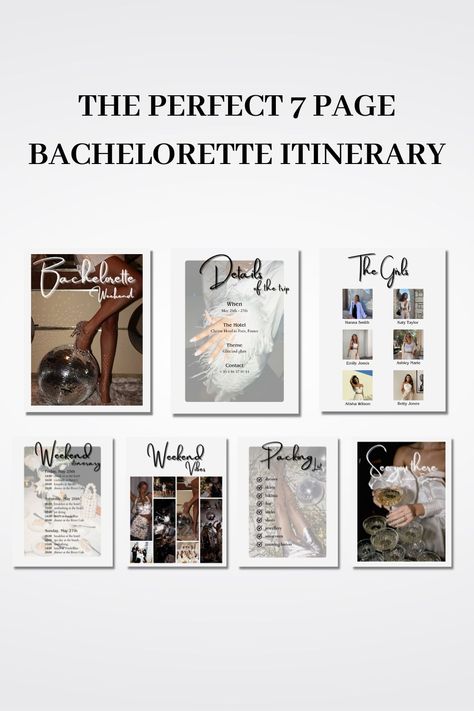 Don't settle for average! Create the ultimate bachelorette party experience with our customizable Itinerary Template. Our Bachelorette Itinerary Template helps you plan an unforgettable celebration. Customize activities, trendy venues, and must-visit spots. From spa pampering to nightlife adventures, create a personalized schedule. Share digitally or print. Give the bride-to-be the extraordinary celebration she deserves! Ultimate Bachelorette Party, Bachelorette Itinerary, Itinerary Template, Make Memories, Bachelorette Weekend, Don't Settle, Bachelorette Party, Night Life, Finland