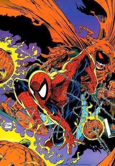 Hobgoblin Todd Mcfarlane Spiderman, Todd Macfarlane, Trash Pictures, Spiderman Comic Art, Guardians Of The Galaxy Vol 2, Todd Mcfarlane, Univers Marvel, Carol Danvers, Spiderman Artwork