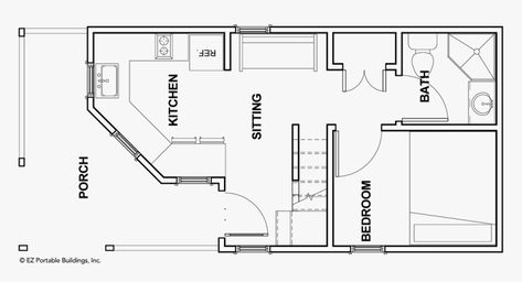 12x32 Lofted Barn Cabin Interior, 12x32 Tiny House Floor Plans, Shed To Tiny House Floor Plans, Lofted Barn Cabin, Portable Building, Loft Floor Plans, Shed Floor Plans, Shed House Plans, Shed To Tiny House