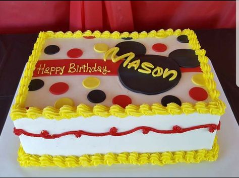 Mickey Mouse Birthday Party, Mickey Mouse Birthday Cake, Mickey Mouse Party Ideas, Disney Birthday, Party Decor, Second Birthday Ideas, Mickey Mouse Party, Mickey Cake Mickey Mouse Party Ideas, Bolo Do Mickey Mouse, Birthday Cake Boys, Cake Mickey Mouse, Mickey Birthday Cakes, Γενέθλια Mickey Mouse, Mickey First Birthday, Mickey 1st Birthdays, Mickey Mouse Birthday Cake