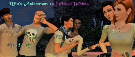 Mia Animations Wicked Whims - Animations - WickedWhims - LoversLab Xml File, Sims 4 Mods, Sims Cc, Sims 4, The Game, Wicked