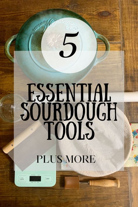 Sourdough Bread Equipment, Sourdough Bread Making Tools, Sourdough Baking Tools, Sourdough Necessities, Sourdough Must Haves, Sourdough Accessories, Sourdough For Dummies, Sourdough Tools, Bread Making Tools