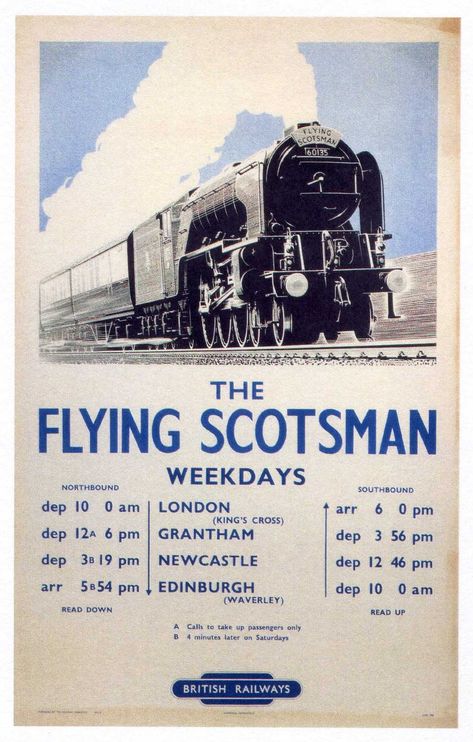 Steam Trains Photography, Flying Scotsman, National Railway Museum, Cardboard Rolls, Train Posters, British Railways, Kings Cross, Railway Posters, Railway Museum