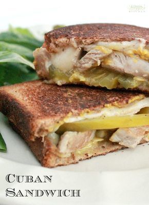 When you have leftover pork roast and deli ham in the fridge, you make a Cuban Sandwich with several pieces of cheese to make your mouth melt. Enjoy! - by Mama Maggie’s Kitchen Leftover Pork Roast Recipes, Leftover Pork Loin Recipes, Leftover Pork Recipes, Sandwich Cubano, Leftover Pork Tenderloin, Leftover Pork Roast, Pork Chop Sandwiches, Pork Tenderloin Sandwich, Leftover Pork