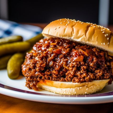 Sweet Sloppy Joes, Meals Ground Beef, Homemade Sloppy Joe Sauce, Homemade Sloppy Joe Recipe, Loose Meat Sandwiches, Sloppy Joe Sauce, Sloppy Joe Recipe, Fall Dinner Ideas, Homemade Sloppy Joes