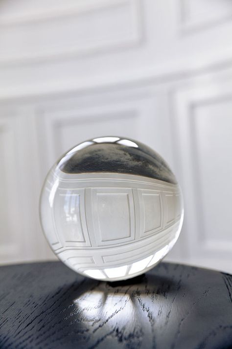 Glass Reflection, Glass Orb, Goblin King, Glass Sphere, Norm Architects, Perfect Sense, Slug, Paperweights, Labyrinth