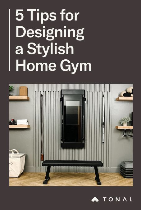 Laundry Room Workout Room, Luxury Workout Room, Home Gym Artwork, Tonal Gym Ideas, Tonal Home Gym Decor, Feminine Home Gym, Home Gyms Ideas Workout Rooms, Gym Wall Ideas, Home Gyms Ideas