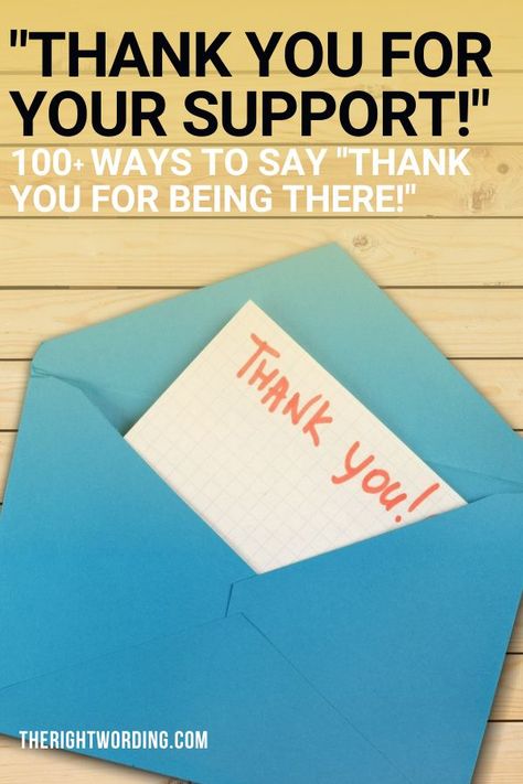 Best Ways To Say 'Thank You For Your Support', Messages to say thank you for being there #thanks #thankyou #thankyoumessages Saying Thank You For Support, Thank You For Your Cooperation, Thank You For The Prayers And Support, Thank You For All Your Help And Support, Thank You Cards Messages For Support, Ways To Say Thank You Appreciation Ideas, Thank You For The Support, How To Thank Someone For Their Support, Thanking Someone For Support