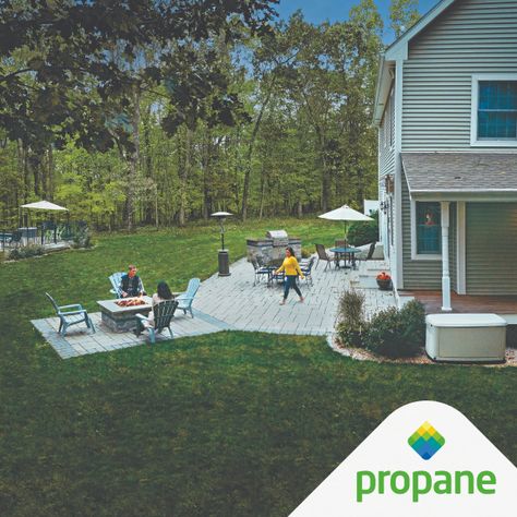 An outdoor kitchen makes entertaining even easier, and with the power of propane, you’ll be cooking up memorable experiences with an energy source that heats up fast and cleans up quick. An outdoor kitchen does more than just help your next get-together come together — a propane powered kitchen can add to your home’s value, too. See how propane makes it easy to get cooking outdoors at propane.com/propane-products/outdoor-kitchens Patio 2023, Outdoor Upgrades, Build An Outdoor Kitchen, Enclosed Deck, Patio Extension, Farmhouse Outside, High Desert Landscaping, Cool Playgrounds, Raised Ranch