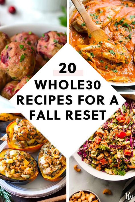 Fall Reset, Paleo Menu, Instant Pot Cookbook, Healthy Paleo Recipes, Fall Recipes Healthy, Whole30 Recipes, Healthy Fall, Recipe 30, Fall Dinner