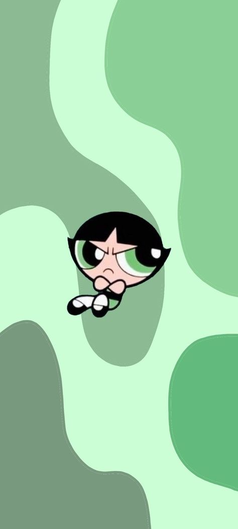 Cute Wallpapers Aesthetic Power Puff, Powerpuff Buttercup Wallpaper, Buttercup Wallpaper Powerpuff, Buttercup Powerpuff Wallpaper Iphone, Power Pop Girls Aesthetic, Profile Photos Aesthetic Cartoon, Buttercup Powerpuff Wallpaper Aesthetic, Powerpuff Buttercup Aesthetic, Powerpuffgirls Aesthetic Wallpaper