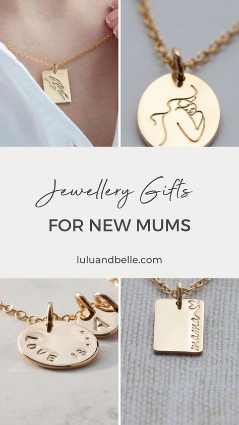 jewellery gifts for Mums Mum Jewellery, Mum And Baby, First Mothers Day Gifts, Jewelry Illustration, Personalised Jewellery, Mother Jewelry, Jewellery Gifts, Jewelry Post, Casual Jewelry