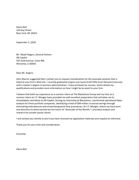 This is a great example of how a cover letter can be organized Simple Application Letter, Customer Service Cover Letter, Scholarship Thank You Letter, Cover Letter For Internship, Cover Letter Teacher, Professional Reference Letter, Simple Cover Letter, Cover Letter Examples, Professional Cover Letter