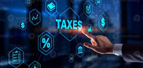 Concept of taxes paid by individuals and corporations such as VAT, income tax and property tax. Background for your business Stanford Law, Tech Job, Learning Technology, Franchise Business, Corporate Training, Venture Capital, Education And Training, Data Analytics, Online Education