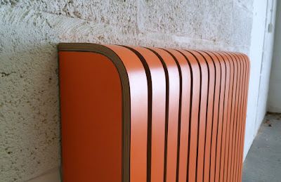 Orange radiator cover Orange Radiator, Radiator Covers, Radiator Cover, Furniture Designer, Laminate, Latest News, Orange, Furniture