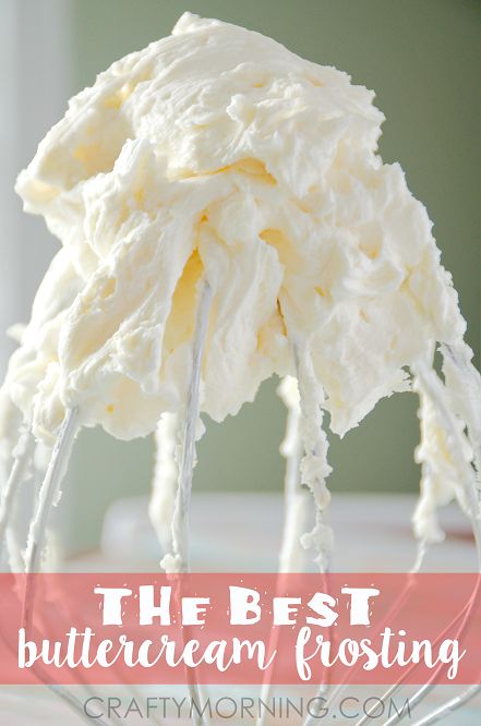 Frosting Recipe For Piping, Best Buttercream Frosting Recipe, The Best Buttercream Frosting, Frost Cupcakes, Buttercream Icing Recipe, Best Buttercream Frosting, Best Buttercream, Crafty Morning, Icing Frosting