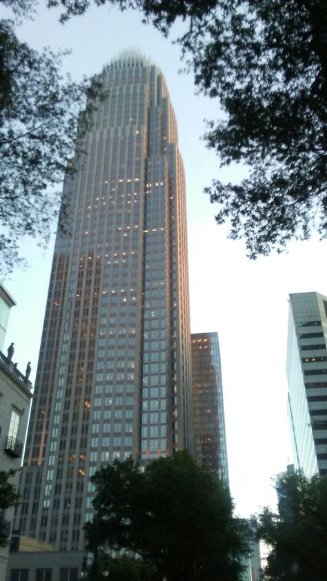 Uptown Charlotte, NC Uptown Charlotte Nc, Charlotte Nc, City View, At Night, Skyscraper, Multi Story Building, Building, Travel