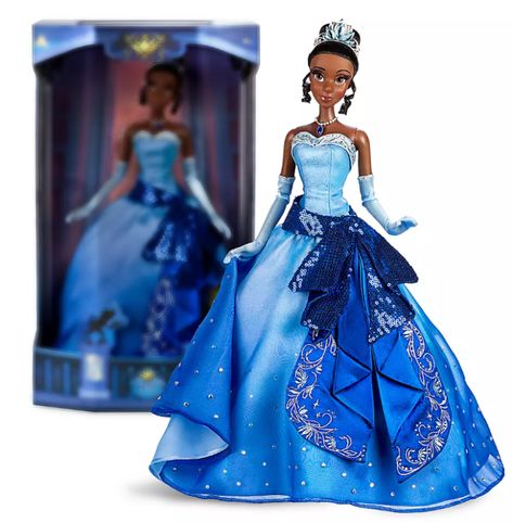 Amazing New Limited Edition Anniversary Princess and the Frog Tiana Doll and Resin Dr. Facilier on Shop Disney Disney Designer Dolls, Tiana Doll, Dr Facilier, Disney Barbie Dolls, Shop Disney, Disney Princess Tiana, Disney Princess Dolls, Princess And The Frog, Princess Tiana