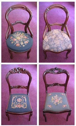 Learn how to identify different kinds of antique chairs. Vintage Dining Chairs Upholstery, Antique Chairs Makeover, Antique Chair Styles, Victorian Furniture Antique, Antique Dining Room Chairs, Furniture Styles Guide, Antique Dining Chairs, Parlor Chair, French Dining Chairs