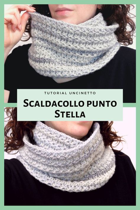 ✅Spiegato passo passo in italiano ✅ Solo 150gr di filato! ✅Perfetto anche per principianti Crochet Bag, Crochet Scarf, Knitted Scarf, Fashion Beauty, Knitting, Crochet, Beauty