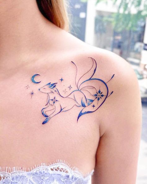 Fantasy in Fine Lines - Tattooist Ehyang Interview - Our Mindful Life Phoenix Back Tattoo, Floral Back Tattoos, Our Mindful Life, Mystical Tattoos, Becoming A Tattoo Artist, Clover Tattoos, Crescent Moon Tattoo, Female Tattoo Artists, Flower Drawing Design