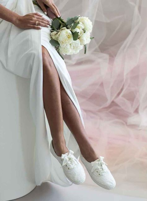 Wedding Keds, Wedding Sneakers For Bride, Alternative Wedding Shoes, Bride Sneakers, Wedding Shoes Sneakers, Reception Shoes, Unique Wedding Shoes, Bridal Sneakers, Alternative Shoes