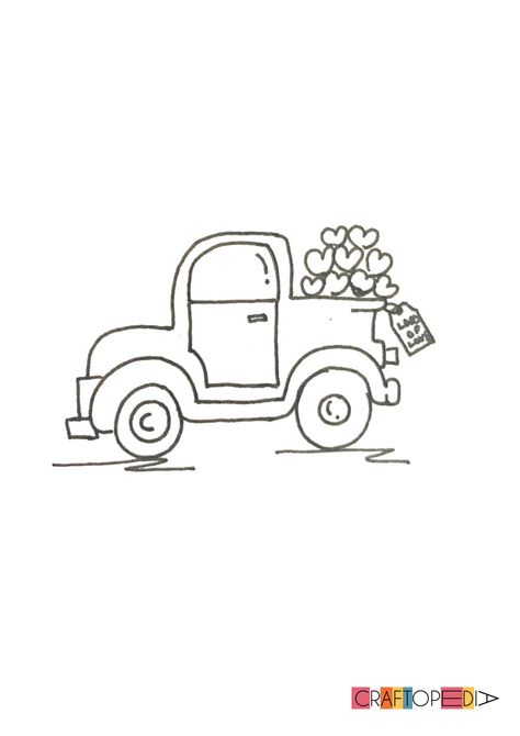 How simple it is to draw a car doodle . give it a try Easy Car Drawing Simple, Easy Car Doodle, Wagon Drawing Simple, Cute Car Doodles, Old Car Drawing Easy, Cartoon Truck Drawing, Cute Car Drawings, Cute Car Drawing, Car Drawings Easy