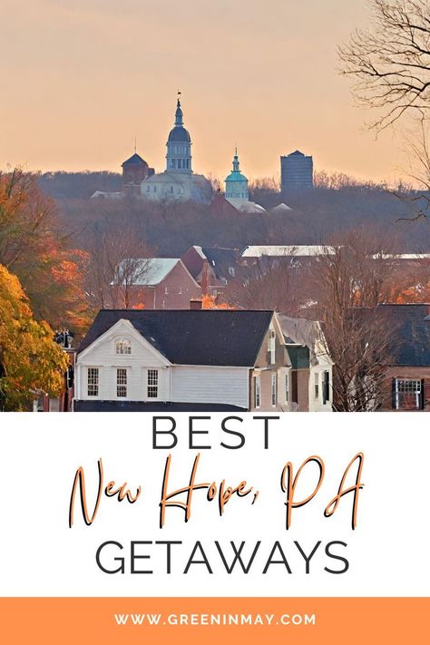 Planning an honeymoon in New Hope Pennsylvania? Here are the best getaways in New Hope PA for couples Getaways For Couples, New Hope Pennsylvania, Best Romantic Getaways, All Inclusive Honeymoon, New Hope Pa, Couple Getaway, Weekend Trip, Honeymoon Destinations, New Hope