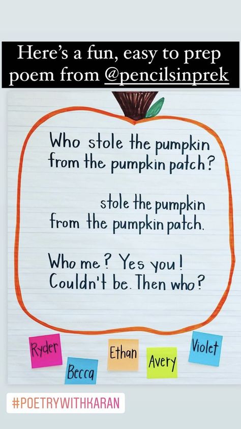 Who Took The Pumpkin From The Pumpkin Patch Song, October Pre K Lesson Plans, November Preschool Lesson Plan Ideas, Fall Prek Theme, November Pre K Themes, Fall Pumpkin Activities For Preschool, Fall Show And Tell Ideas For Kids, Fall Stories For Preschoolers, Pumpkin Week Preschool Activities