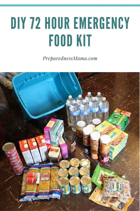 Food For Emergency Kit, 72 Hour Food Kits Ideas, Go Bags Emergency 72 Hour Kits, 72 Hour Kit Food, Emergency Food Kit, Survival Food Kits, 72 Hour Emergency Kit, Emergency Go Bag, Emergency Preparedness Food Storage