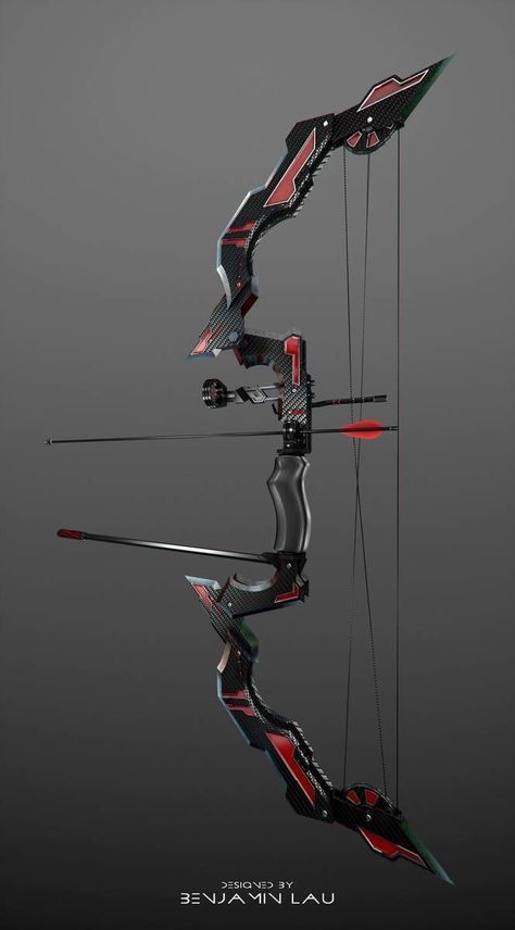 Archery Bow Design, Bow Designs Archery, Sci Fi Bow, Crossbow Rack, Archery Tips, Armadura Cosplay, Archery Supplies, Archery Set, Archery Bows