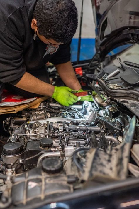 Auto Repair Service in Abbotsford Car At Mechanic Shop, Mechanic Fixing Car, Mechanic Working On Car, Mechanics Aesthetic, Car Doctor, Car Repair Shop, Auto Mechanics, Automotive Solutions, Mechanic Shop