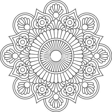 Free Printable Mandala Coloring Pages For Adults, Mandala Coloring Ideas, Aesthetic Mandala Art, Printable Mandala Coloring Pages, Mandala Colouring Pages, Aesthetic Coloring Pages, Steampunk Coloring, Mandala Illustration, Mandala Colouring