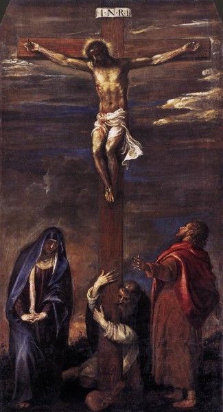 God is Sacrificial Love Crucifixion Painting, Saint Dominic, Crucifixion Of Jesus, The Cross Of Christ, Italian Painters, Jesus Christus, Catholic Art, Caravaggio, Jesus Pictures