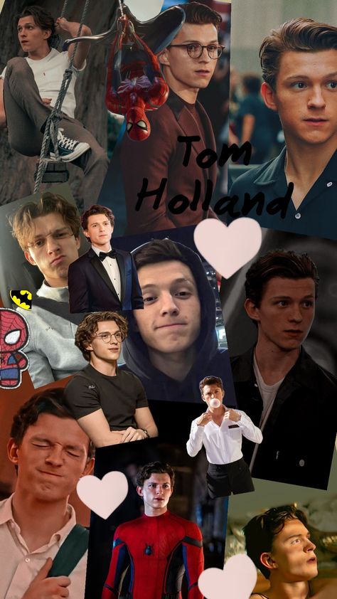 #TomHollandWallpaper Tom Holland Background, Tom Holland Hot Pics, Tim Holland, Tom Holland Collage, Tom Holland Aesthetic, Tom Holland Videos, Tom Holland Wallpaper, Jesus Freaks, Holland Art