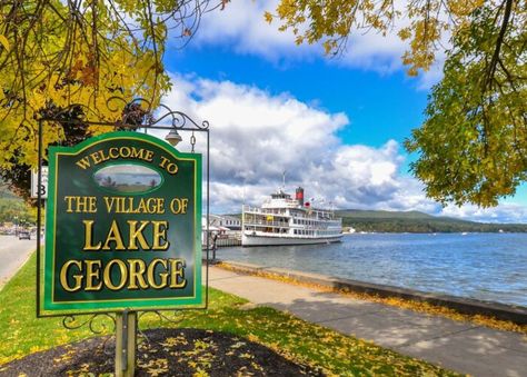 Take A Trolley Tour Of Glen Falls, New York, Then Explore The Historic District Along Lake George Lake George Aesthetic, Finance Aesthetic, Glens Falls New York, Lake George New York Fall, Circle Tour Lake Superior, Fairmont Lake Louise, Glen Lake, Lake George New York, Lake Placid New York