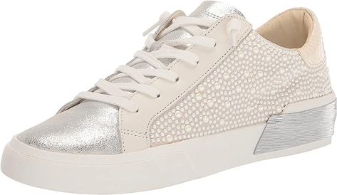 #ad Shoes For Vegas, Taylor Swift Concert Ideas, Cute Comfortable Shoes, Pearl Sneakers, White And Gold Sneakers, Bridal Sneakers, Amazon Shoes, Concert Ideas, Bride Bachelorette