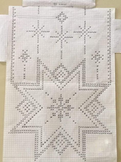 Háčkované Lemy, Crochet Patterns Filet, Fillet Crochet Patterns, Crochet Doily Diagram, Fillet Crochet, Cross Stitch Borders, Cross Stitch Samplers, Crochet Diagram, Christmas Star