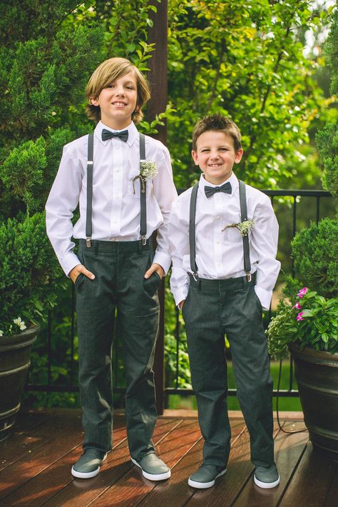 Ring bearer outfits Forest Wedding Ring Bearer, Older Ring Bearer Ideas, Boho Ring Bearer Outfit, Country Ring Bearer Outfit, Boho Ring Bearer, Ring Bearer Vest, Ring Boy Outfits, Rainforest Wedding, Bayou Wedding