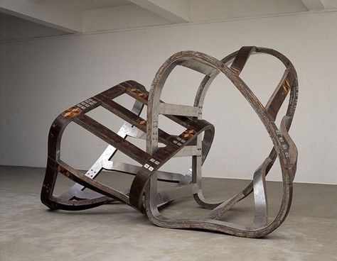 Richard Deacon | Lock | 1990 | at Tate, 2014 Richard Deacon, Tate Britain, Tate Gallery, Digital Museum, Action Painting, Contemporary Sculpture, Sculpture Installation, Abstract Sculpture, Magazine Art