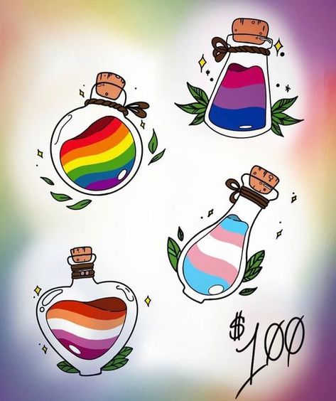 Lexx on Instagram: "Pride month is coming! . #pride #pridetattoo #tattooideas #lxxink #femaletattooartist" Unique Pride Tattoos, Matching Pride Tattoos, Pride Month Tattoo Flash, Minimalist Pride Tattoos, Simple Pride Tattoos, Pride Sketches, Bi Tattoos For Women, Pride Flag Tattoo, Bi Pride Tattoo Ideas